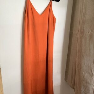 a new day Vibrant Orange Maxi Dress